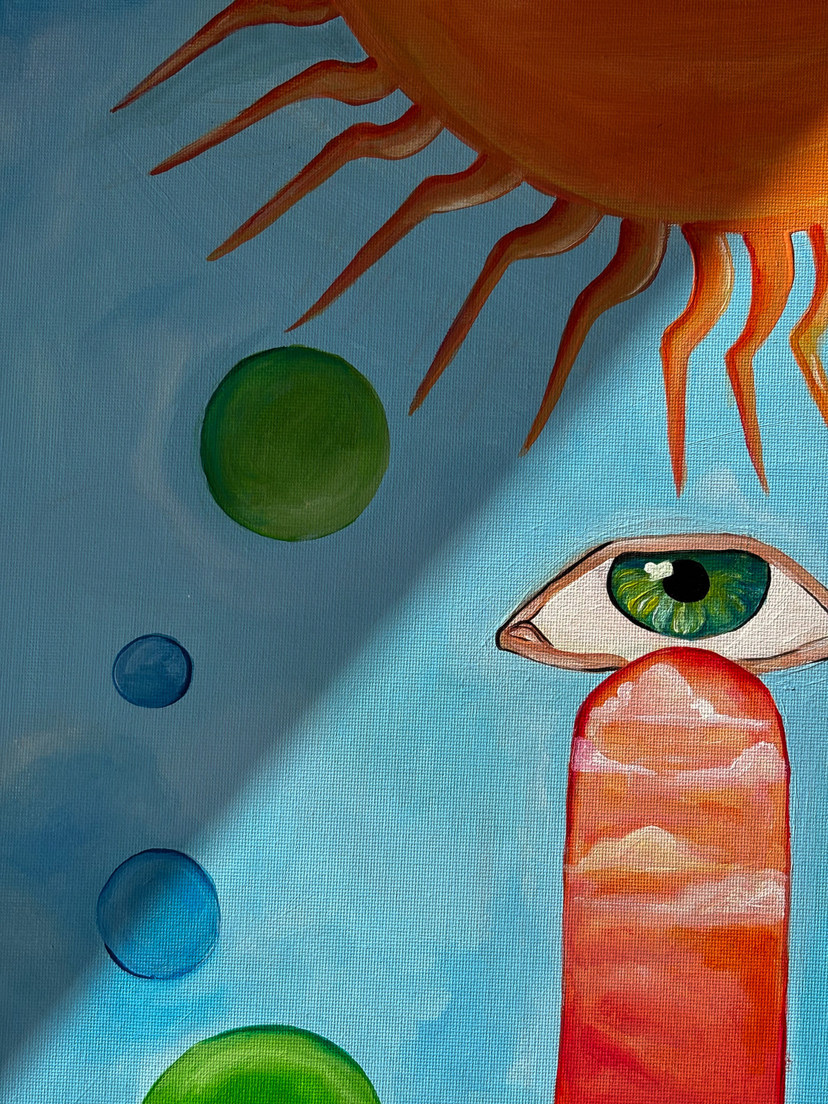 The Gate - Acrylic Painting