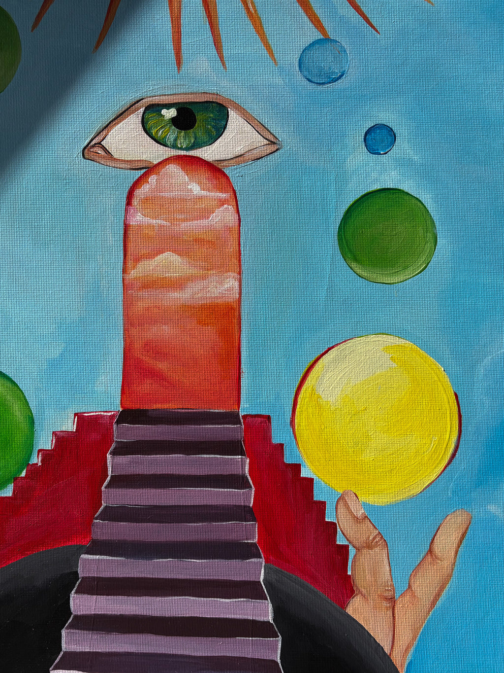 The Gate - Acrylic Painting