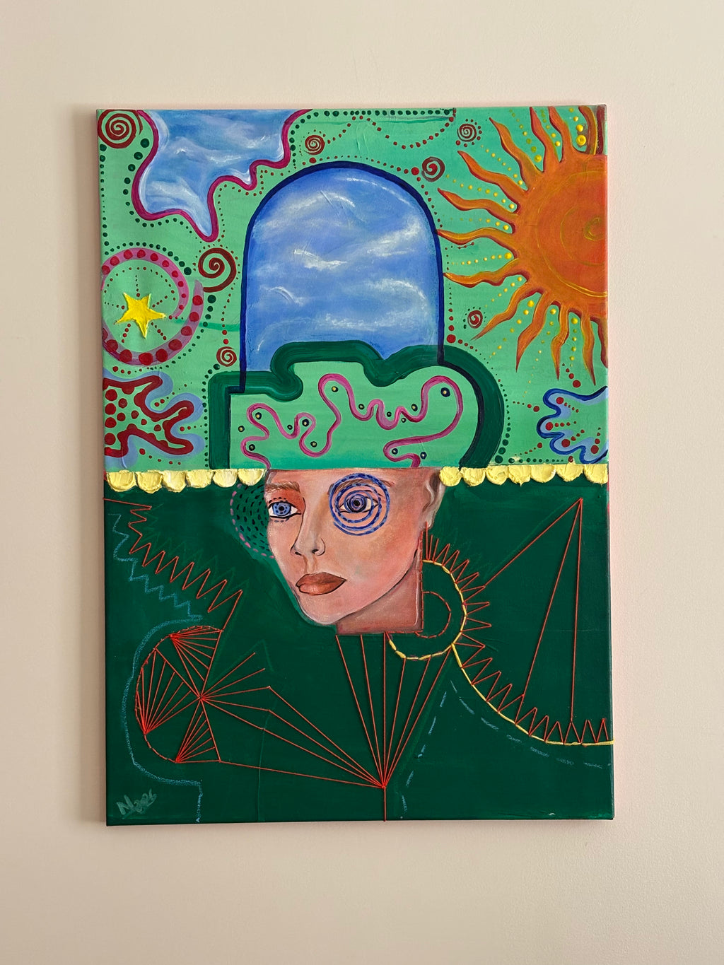 Vivid Dreams - Acrylic Painting