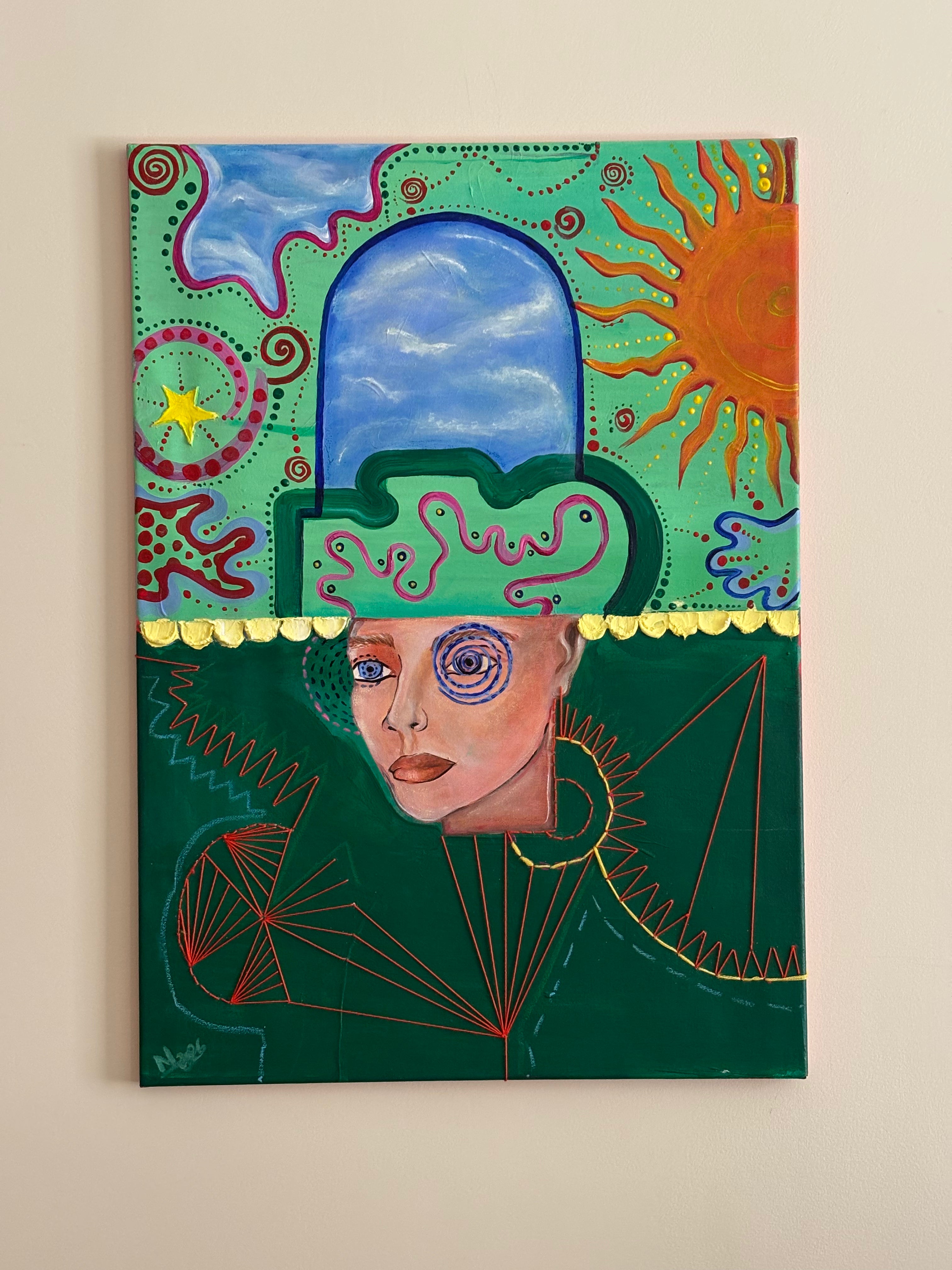 Vivid Dreams - Acrylic Painting