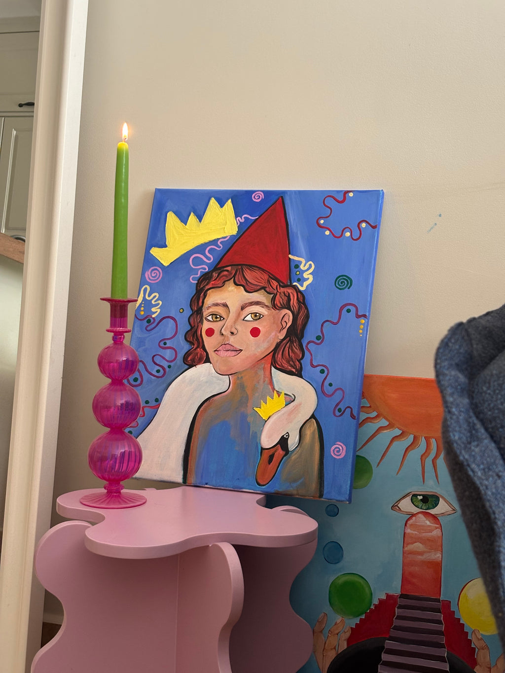 Party for Two - Acrylic Painting