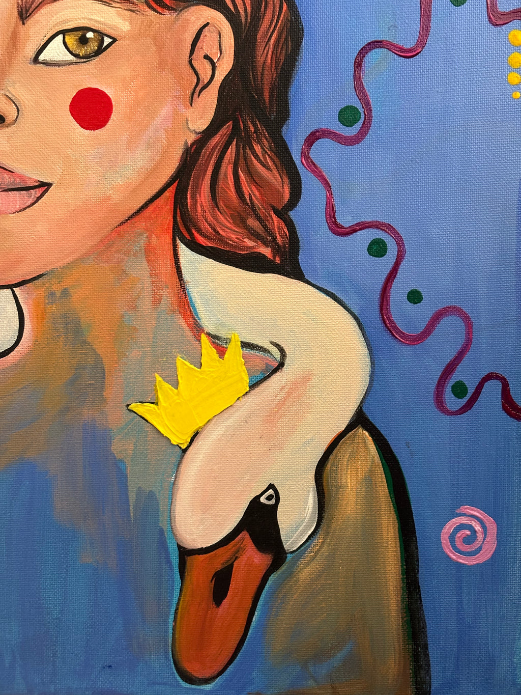 Party for Two - Acrylic Painting
