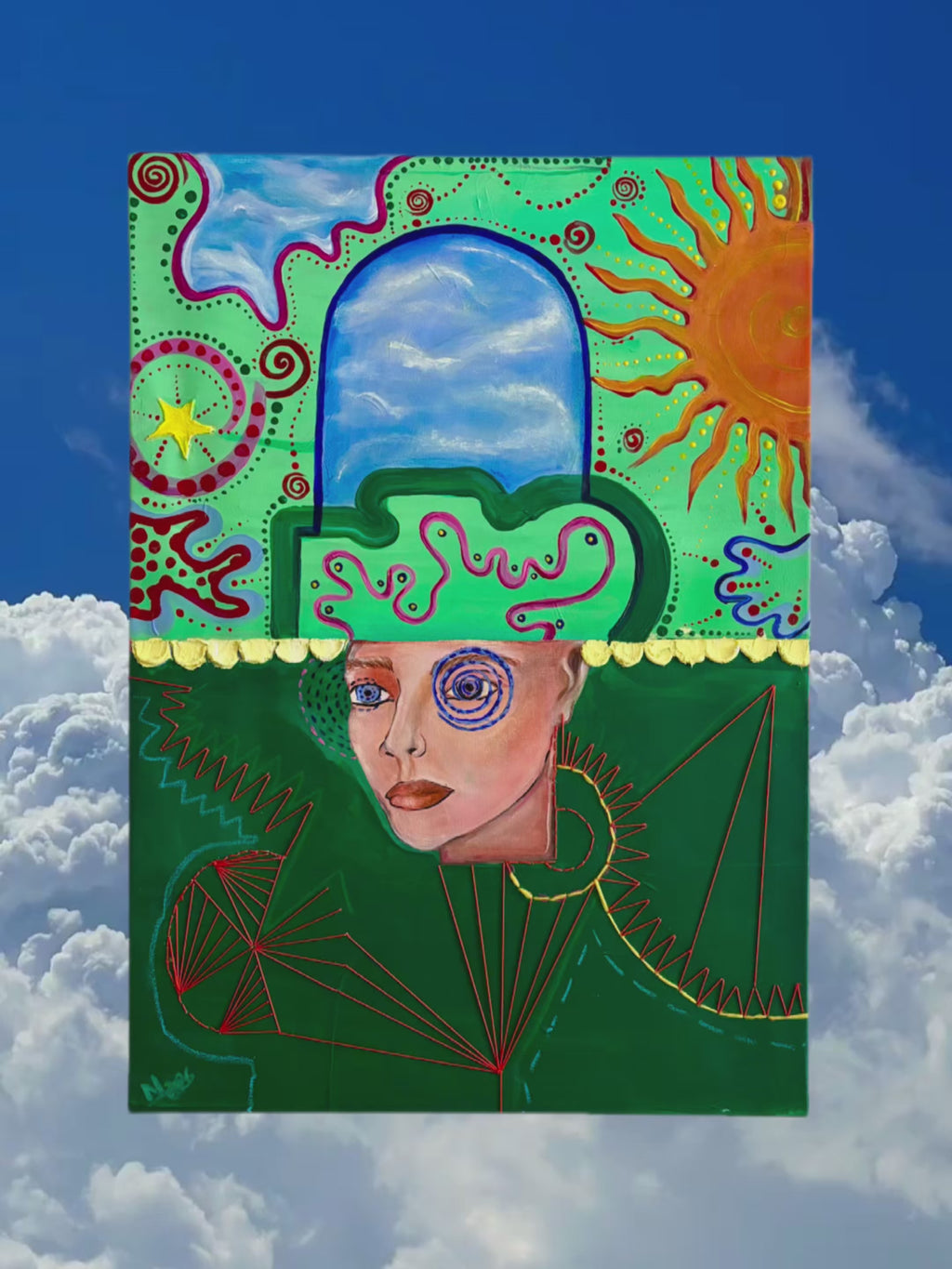 Vivid Dreams - Acrylic Painting