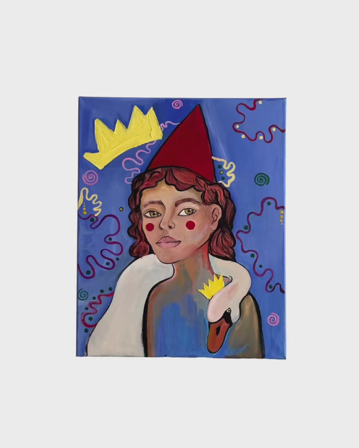 Party for Two - Acrylic Painting